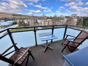 Oskar Wilde - luxury accommodation in Stará Lubovňa - Balcony - Kitchen - Parking