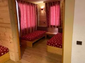 Appartement aux Coches skis aux pieds - 雷高石