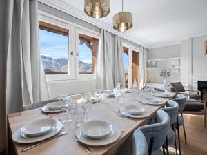 Appartement spacieux pour 10 pers. à Val Thorens, accès direct pistes, balcon sud, espace wellness - FR-1-640-68