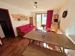 Appartement cosy 3 pièces, 6 pers à 100m des pistes, balcon sud, casier à skis - FR-1-265-372