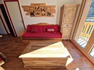 Appartement cosy 3 pièces, 6 pers à 100m des pistes, balcon sud, casier à skis - FR-1-265-372