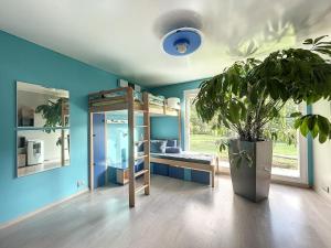 Villas Magnifique villa au bord du lac : photos des chambres