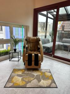 City-Apartment mit Dachterrasse & Massagesessel in der Fußgängerzone K4
