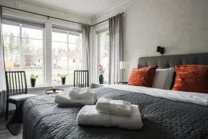 Guestly Homes - 1BR Countryside Cabin with Sauna - Piteå