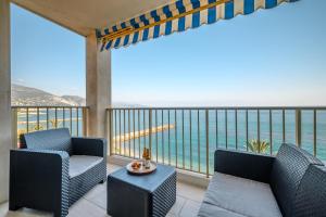 Rives dor, Superbe 2p traversant, vue imprenable sur la mer