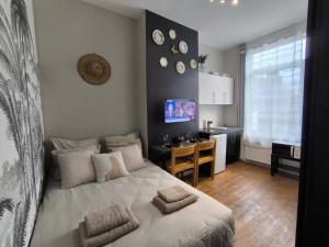 Appartements LeRelaisdOdile - Suite Studios Confort - Ideal PRO & Couple - LILLE VAUBAN : photos des chambres