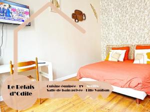 Appartements LeRelaisdOdile - Suite Studios Confort - Ideal PRO & Couple - LILLE VAUBAN : photos des chambres
