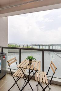 SeaView R&F 4pax-1BR 10mis to CIQ JBSentral CitySquare