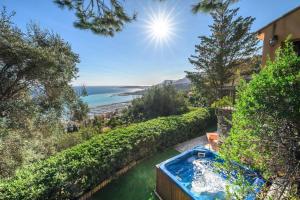 LA VILLA avec vue panoramique sur la Mer - Parking privé - Jacuzzi