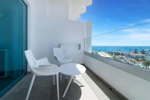 Deluxe Double or Twin Room with Sea View room in Hotel Caserio