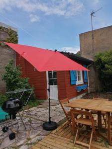 Chalets Chalet Rive Bellacha near Ouistreham beach : photos des chambres