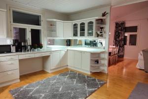 Traditional Santas cosy home