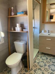 Mobile home camping calm