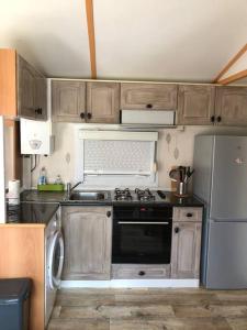 Mobile home camping calm