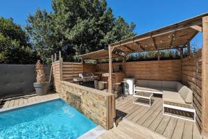 Villas La Salanque Villa Standing Piscine chauffee : photos des chambres