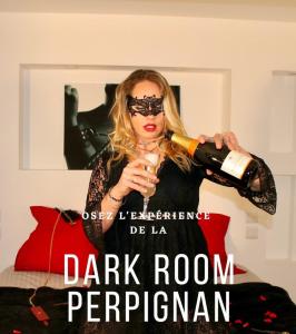 Appartements Dark Room Perpignan aux 50 nuances Jacuzzi Prive : photos des chambres