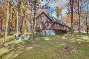 Deck and Game Room Finger Lakes Family Retreat