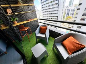 Flat Chelsea frente ao Dona Lindu