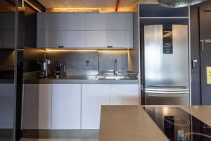 Flat luxuoso em hotel de luxo no Itaim Bibi