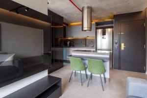 Flat luxuoso em hotel de luxo no Itaim Bibi