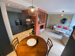Maisons de vacances Maison normande typique a 150m mer 10 personnes : photos des chambres
