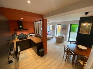 Maisons de vacances Maison normande typique a 150m mer 10 personnes : photos des chambres