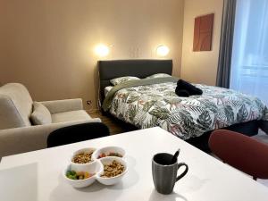 Appartements La Croix Blanche - Studio Cosy - Place de parking : photos des chambres