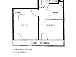 Appartement rénové pour 4 pers au pied des pistes - La Croisette - FR-1-452-196