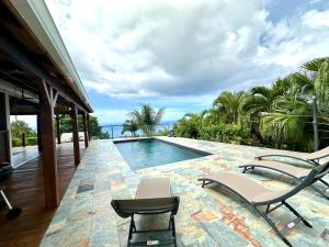 Villa Ô Karet, Vue mer panoramique et Piscine privée