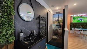 Appartements Balneo Nuits Tranquilles Rouen : photos des chambres