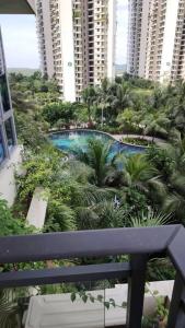 Sea&Pool View 2-bedroom Fully Furnished Apartment Forest City #freeWIFI