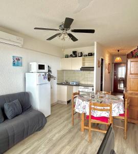 Confortable T2 + Cabine face à la mer 4BALM39