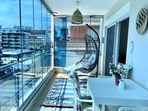 Hygge flat with heated floors & sunny balcony! - Kızılcaşehir
