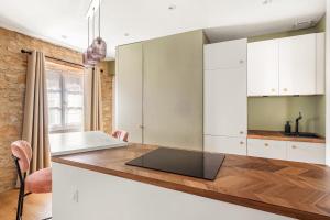 Appartements Le Franklin romantic apartment Ainay Bellecour : photos des chambres