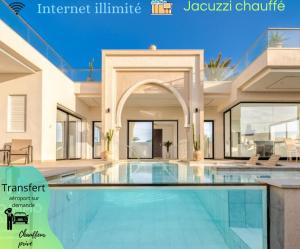 Villa Lynoute piscine sans vis à vis meilleur emplacement à proximité de la plage