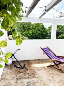 Loft con hermosa vista, terraza y wifi Starlink!