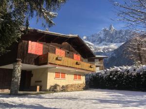 Chalet Baraka Vue MontBlanc