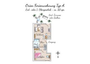 Gästehaus Orion - Wohnung 2