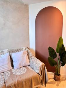 Rustic Wood with City and Mt Arayat View