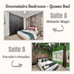 2 Homes! Sleeps 18, Games, Gated Parking & More!