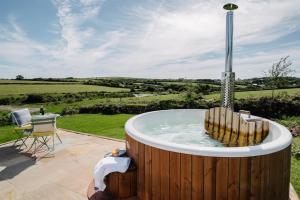 Shepherds Hut at Chenhall Farm