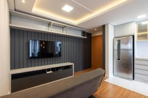 Aptos completo com vista mar pé na areia em Barra Velha em condomínio Resort com Spa, Piscina, quadra de futebol, Sala de jogos, brinquedoteca, Complexo com diversos comércios