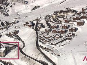 Studio économique pour 3 pers avec balcon à Les Menuires, Reberty 1850 - FR-1-452-391