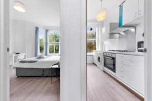 Spacious, light-filled two-bedroom apartment in Goshen with fast, reliable high-speed Wi-Fi