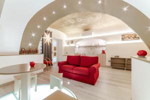 Open space letto Queensize con vista doccia