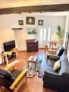 Maisons de vacances Evasion Authentique a Eze, avec vue Mer : photos des chambres