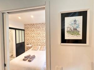 Appartements Le Remois - Charmant T2 - Renove - Parking - Cour privative - WIFI : photos des chambres