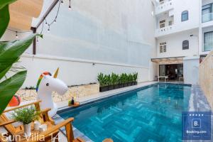 Sun Villa 14 - Free Bida - Karaoke - Đi Bộ Ra Bãi Thùy Vân 200 Met