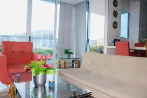 Apartamento Bello Horizonte con piscina, parqueadero, sauna, jacuzzi, gimnasio y BBQ