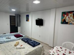 Kitnet no centro de São Lourenço 4 pessoas